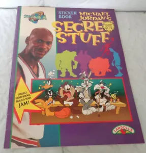 Space Jam Vintage - Le cose segrete di Michael Jordan - Libro adesivi - Foto 1 di 2
