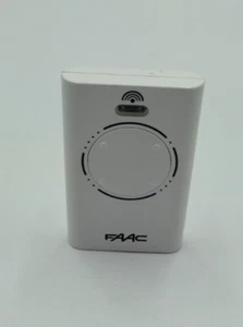 FAAC XT2 433  SLH Fernbedienung 433 MHz Weiß Sender - Bild 1 von 5