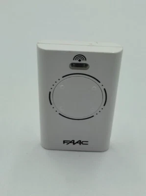 FAAC XT2 433  SLH Fernbedienung 433 MHz Weiß Sender - Bild 1 von 4