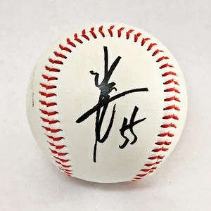 Pelota de Béisbol Hideki Matsui Nº 55 Tokyo Yomiuri Giants Firmada Autografiada Rara - Imagen 1 de 6