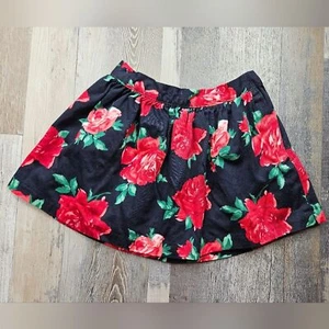 Janie and Jack Girl's 18-24 months Navy Blue Rose Skirt - Picture 1 of 7