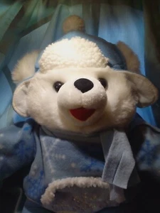 Large 20" Snowflake Teddy Bear by Dandee - Picture 1 of 6