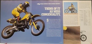 1984 Suzuki RM250 Motorcycle 6p test article - Picture 1 of 1