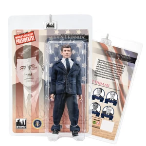 US Presidents 8 Inch Action Figures Series: John F. Kennedy [Blue Suit] - Picture 1 of 2