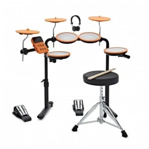 VISIONDRUM Electronic Drum Kit, Orange - Secondhand - DAMAGED - RRP £199 - Picture 1 of 4
