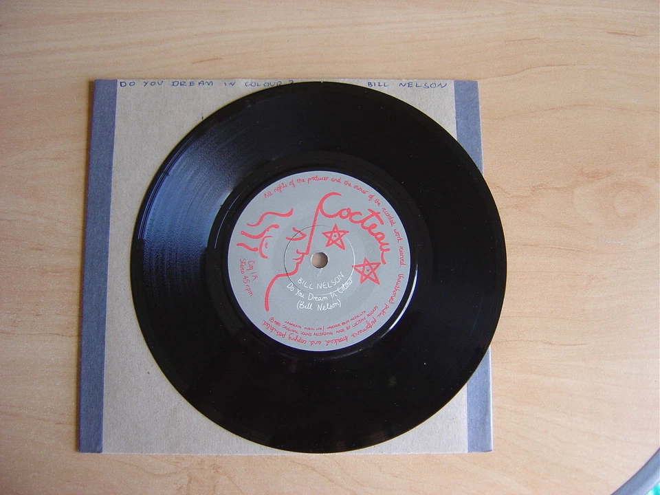 Bill Nelson: Do You Dream in Colour ? 7": 1980 UK Release Foto 1 de 1