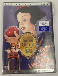Snow White And The Seven Dwarfs [DVD] 2-Disc Platinum Edition, 2001, Disney  NEW - Picture 1 of 2