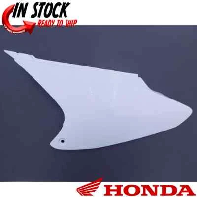 HONDA LEFT SIDE COVER NUMBER PLATE 03-2014 CRF150F / 03-2014 CRF230F OEM NEW  - Image 1 of 4