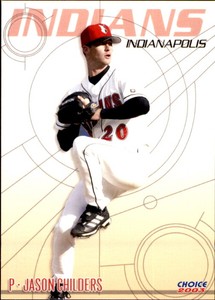 2003 Indianapolis Indians Choice #10 Jason Childers Douglas Georgia GA Card