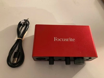 Focusrite Scarlett Solo 3rd Gen USB Audio Interface AS NEW!!! - Image 1 of 4