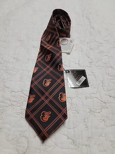 New in Wrap Baltimore Orioles Neck Tie MLB Baseball Off Necktie #3716 - Picture 1 of 4