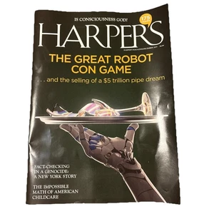 Harper’s Magazine December 2025 Issue Great Robot Con Game American Childcare - Bild 1 von 5
