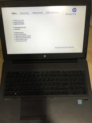 HP ZBook 15 G3 i7-6820HQ | 16GB RAM | AMD FirePro W5170M GPU | NO SSD/AC - Image 1 of 4