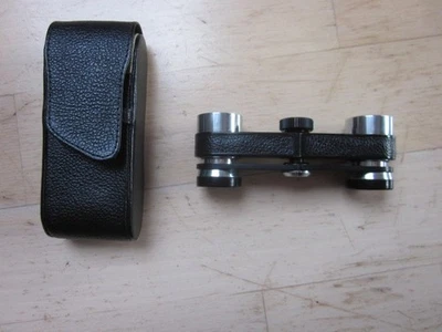 ROW Rathenow Original Opernglas, Theaterglas inkl. Etui schwarz DDR - Bild 1 von 4