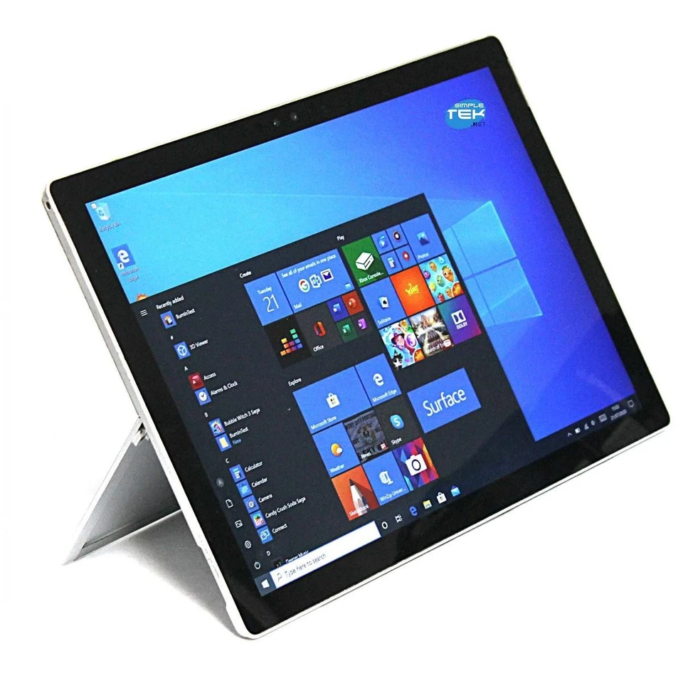 Microsoft Surface Pro 4 12 " I5 8gb RAM 256 GB SSD Touchscreen PC Aufbereitet - Bild 1 von 4