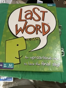 New Last Word The Game Family Board Game New Buffalo Games Final Say Party - Picture 1 of 2