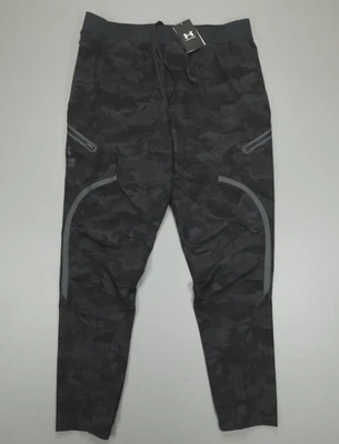 Under Armour UA Men's Tall Size XLT Unstoppable Black Cargo Pants 1352026-008 - Image 1 of 4