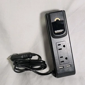 Duracell DRINVPS175 Black Portable Power Inverter 175 Watt! Used! - Picture 1 of 5