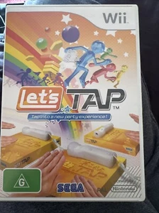 Lets Tap | Nintendo Wii Game PAL Aus + FREE POST - Picture 1 of 1