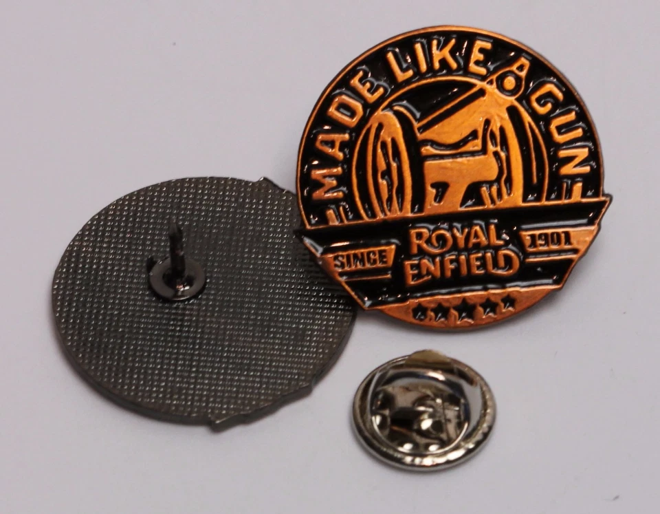 ROYAL ENFIELD MOTORCYCLES MADE LIKE A GUN PIN (PW 254) - Image 1 of 1