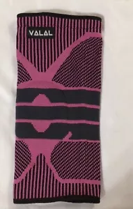 VALAL Professional Rosa Rodilla Soporte Manga de Compresión con Almohadillas de Gel - Imagen 1 de 5