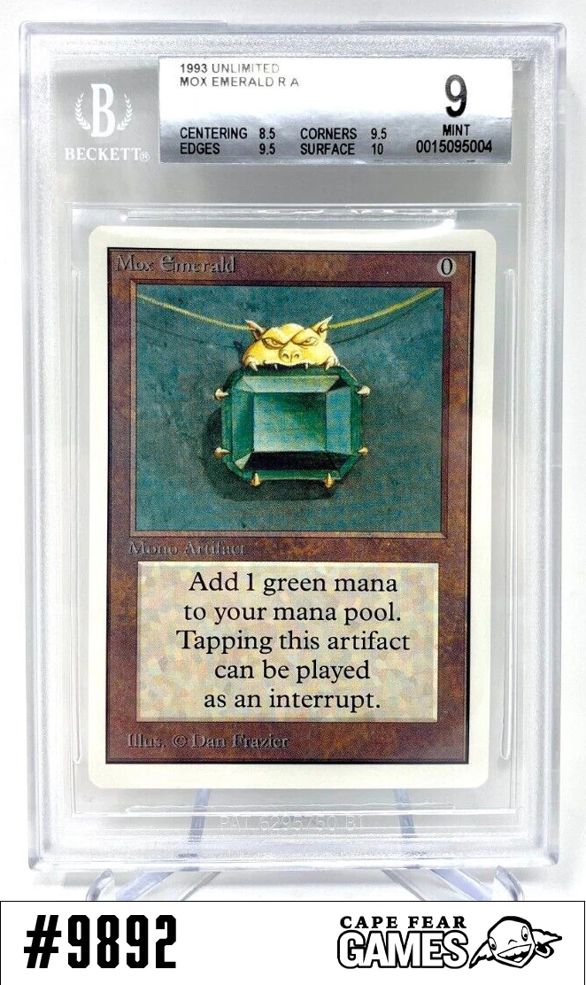 マジック：ザ・ギャザリング MTG  mox emerald  international edition マジック：ザ・ギャザリング MTG mox emerald international edition