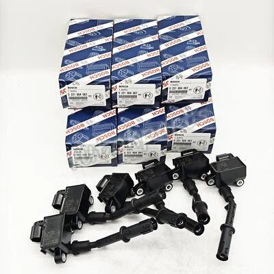 6X NEW BOSCH Ignition Coil For 2011-2016 Mercedes-Benz C E G ML R S-Class ML350 — 第 1/4 张图片