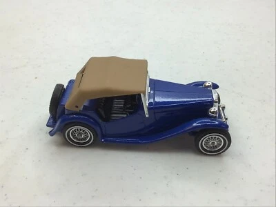 MATCHBOX LESNEY MODELS OF YESTERYEAR 1945 MG T.C. NO. Y-8  Blue & Tan - Image 1 of 4
