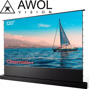 AWOL VISION 120" Motorized ALR Floor Rising Projector Screen 4K/8K Ultra HD 3D - Picture 1 of 6