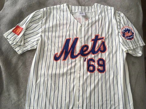 NY METS 1969 WORLD SERIES REPLICA JERSEY SGA XL 50 ANNIVERSARY SEAVER 6/28/2019 Cover