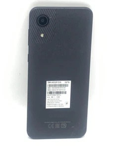 Samsung Galaxy A03 Core 32 GB Doble Sim 4G Negro Desbloqueado (No probado) Para piezas - Imagen 1 de 8