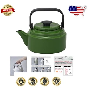 Nostalgic Green Induction Kettle - 2.0L with Designer Touch by Bunie Shibata - Picture 1 of 7