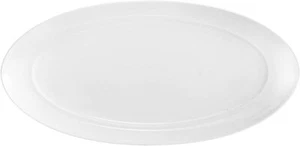 Nambe Skye Oval Platter | Bone China Serving Tray Dishwasher and Microwave Safe - Picture 1 of 4
