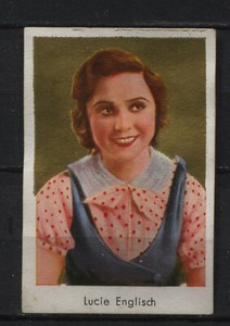 Lucie Englisch Vintage Movie Trading Cigarette Card Salem 376