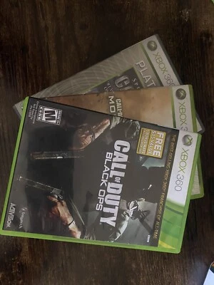 Call Of Duty: 2, Modern Warfare 2, and Black Ops(Microsoft, Xbox 360) W/ Manual - Image 1 of 4