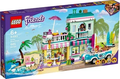 LEGO Friends 41693 Surfer Beachfront - Brand New In Box - Retired Set - Image 1 of 4