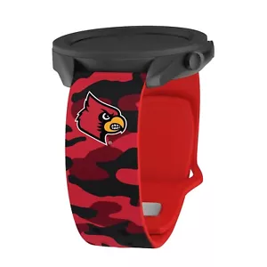 Louisville Cardinals HD Camo Samsung Galaxy Watch Band - Picture 1 of 3