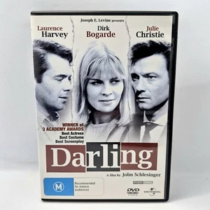 Darling DVD Region 2 + 4 1965 British Romance Drama Julie Christie Dirk Bogarde - Picture 1 of 8