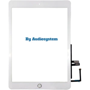 VETRO+TOUCH SCREEN per APPLE IPAD AIR 2 2018 9,7 A1893 A1953 +TASTO HOME BIANCO - Afbeelding 1 van 1