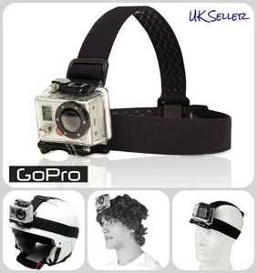 GoPro Head Strap Camera Mount for HDHero 1 2 3 3+ 4 5 Belt Helmet Harness Holder - Picture 1 of 3