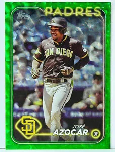 2024 Topps Series 2 - Green Foil #423 Jose Azocar /499 Padres - Picture 1 of 2