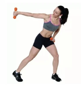 ๐ฅ(2-PACK) VALEO Grip Sticks 3Lb Dumbbell Pair SET WORKOUT WEIGHTS NEW - Picture 1 of 5