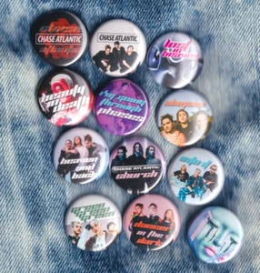 Chase Atlantic - Set (12) 1" Pinback Buttons - kostenloser Versand! - Bild 1 von 4