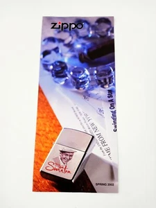 Vintage 2002 Zippo Spring Limited Edition Lighters Brochure, B02-1Q - Picture 1 of 4
