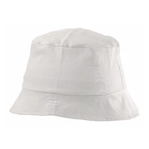 100% COTTON Children's White Bucket Hat Summer Nursery Beach Kids Sun Cap Child - Picture 1 of 1