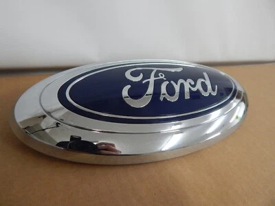 Nuevo OEM 2018-2023 Ford F-150 parrilla delantera parrilla 11" emblema cromo e insignia azul Foto 1 de 4