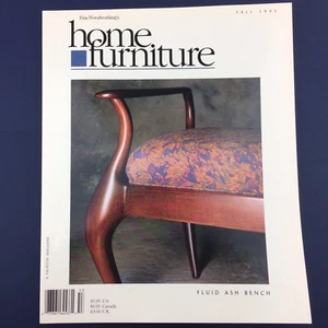 Taunton's Fine Woodworking's Home Furniture Magazine Fall 1995 Ash Bench, No. 4 - Picture 1 of 4
