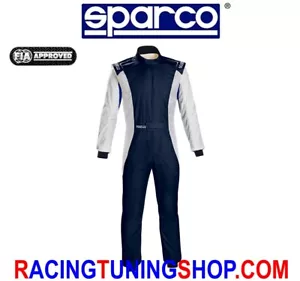 TUTA AUTO COMPETITION + SPARCO OMOLOGATA FIA - RACING SUIT fia 8856-2000 tg 54 - Foto 1 di 3