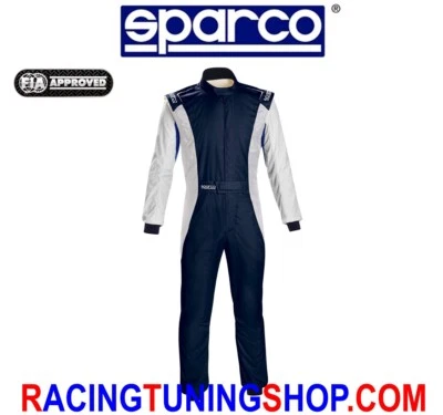 TUTA AUTO COMPETITION  + SPARCO OMOLOGATA FIA  - RACING SUIT fia 8856-2000 tg 54 - Immagine 1 di 3