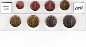 KMS  Niederlande alle 8 Münzen 2018 - Bild 1 von 1